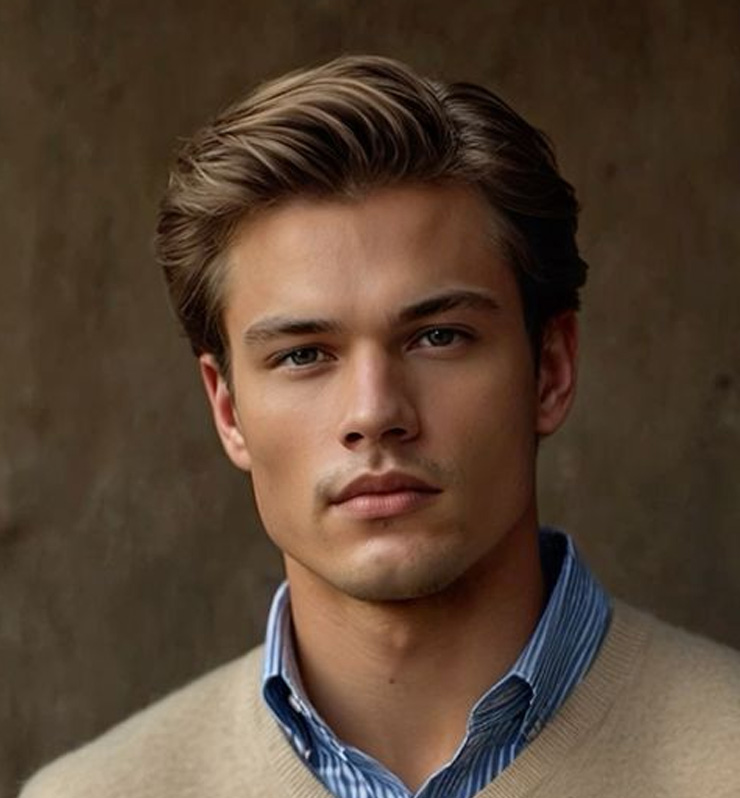 corte pelo hombre